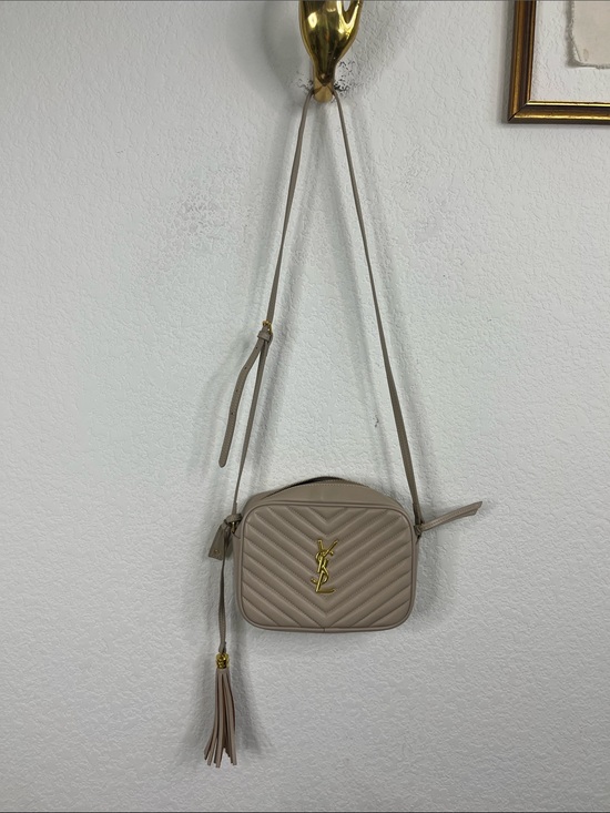 Designer Originals Handbags - Designer SL Lou Camera Bag Quilted Crossbody Tassel Branded Gold Hardware Baf